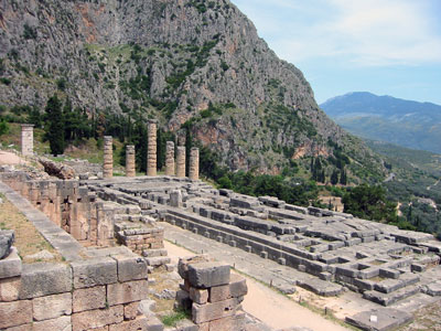Orakel in Delphi